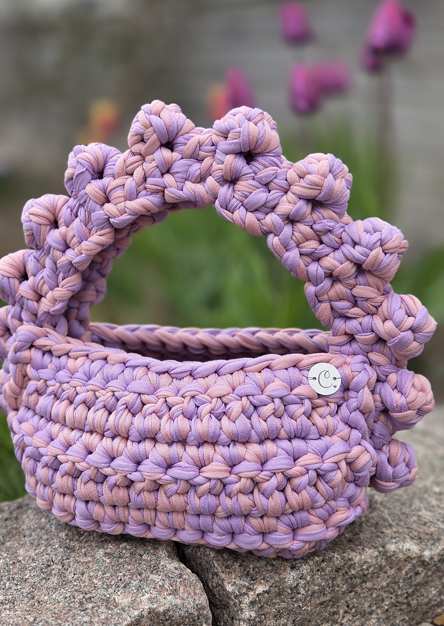 Bubbelremsväska Chunky Purple/Pink
