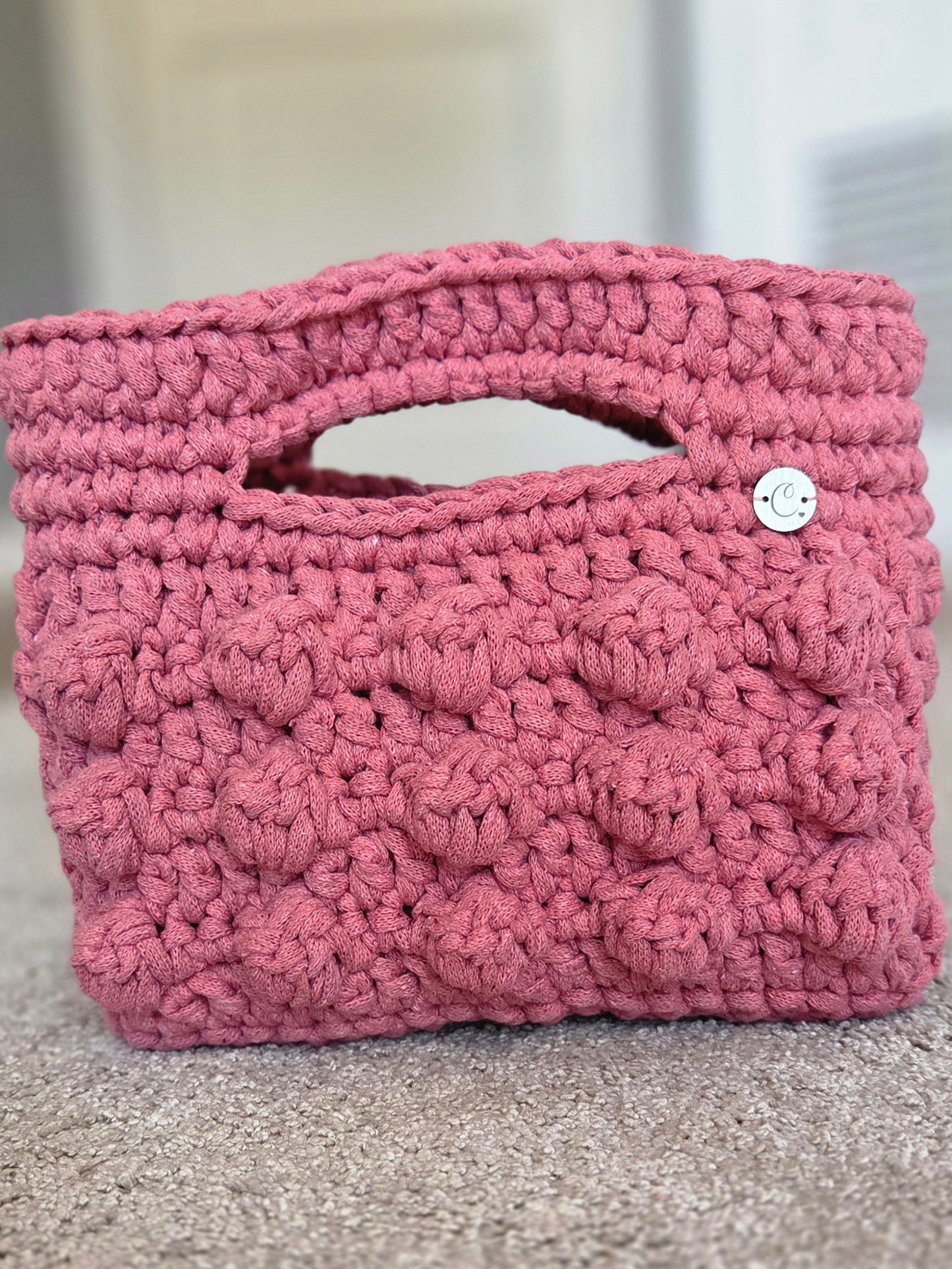 Chunky bubbles Old rose Large