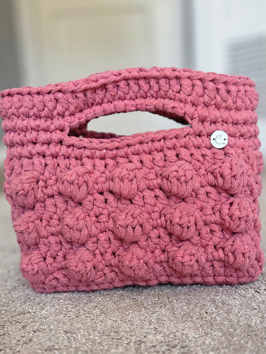 Chunky bubbles Old rose Large
