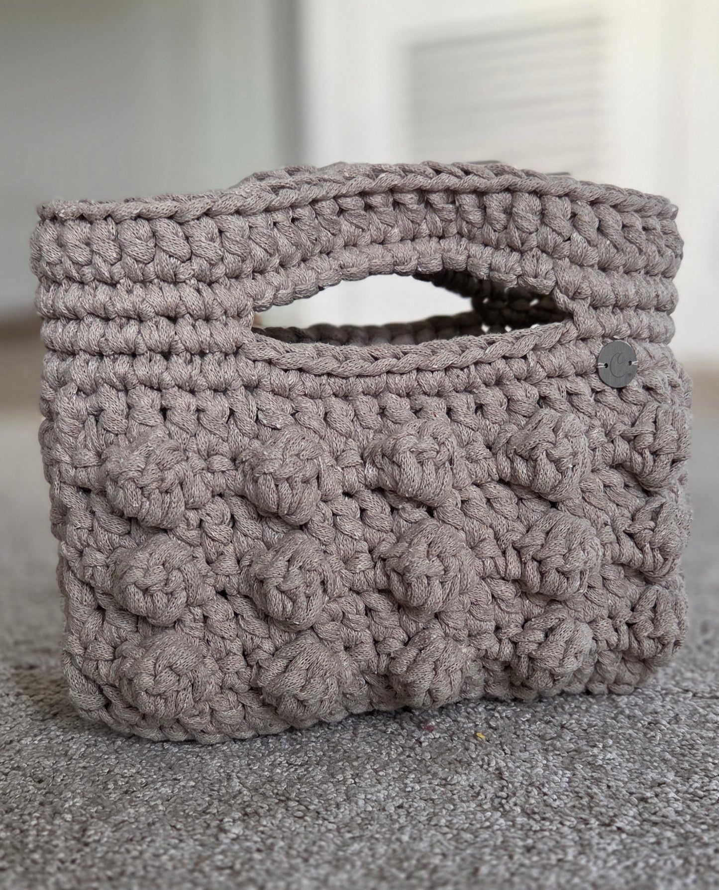 Chunky bubbles Beige Large