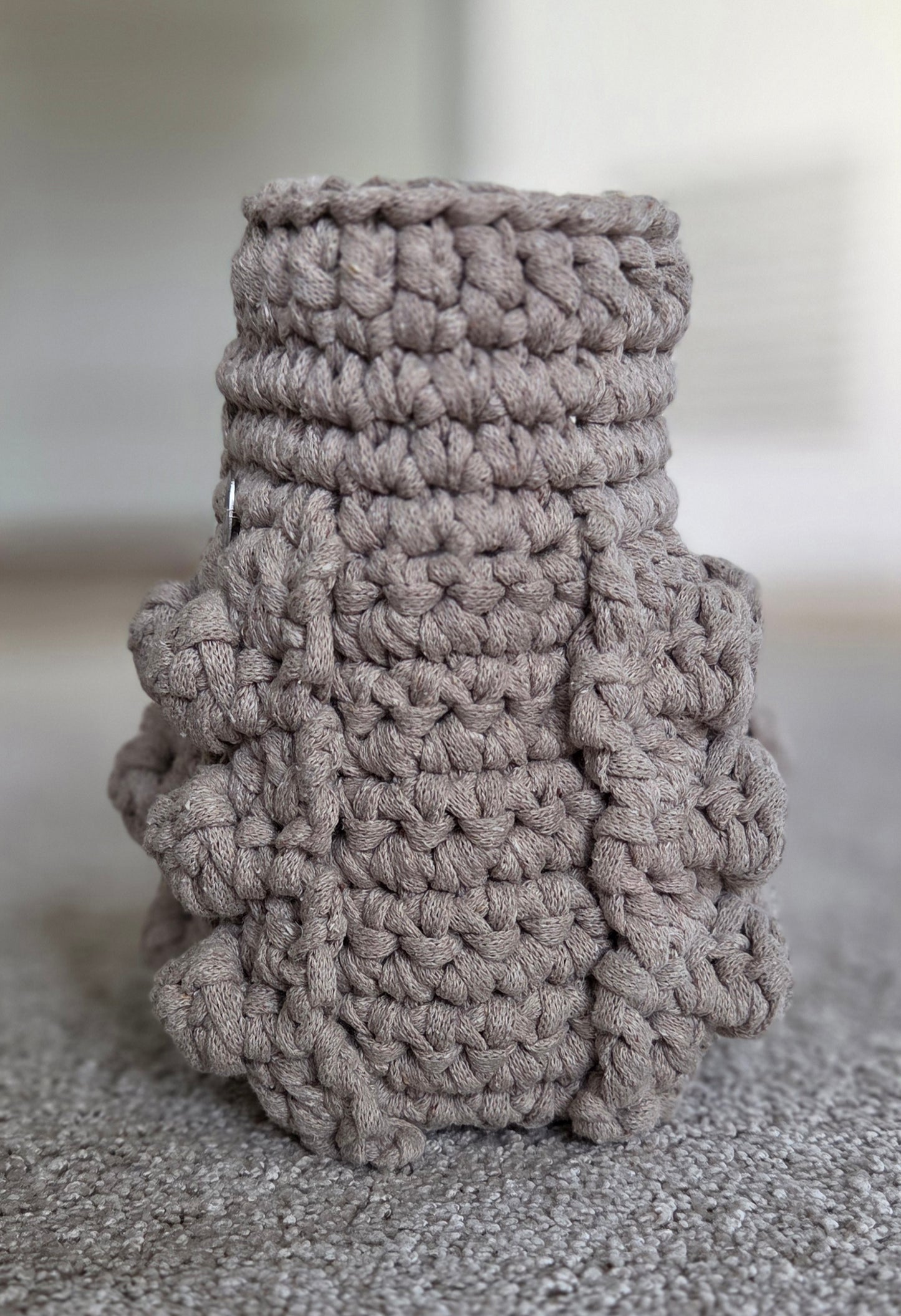 Chunky bubbles Beige Large