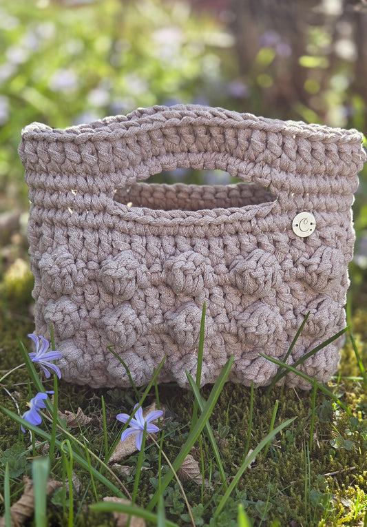 Chunky bubbles Beige Large