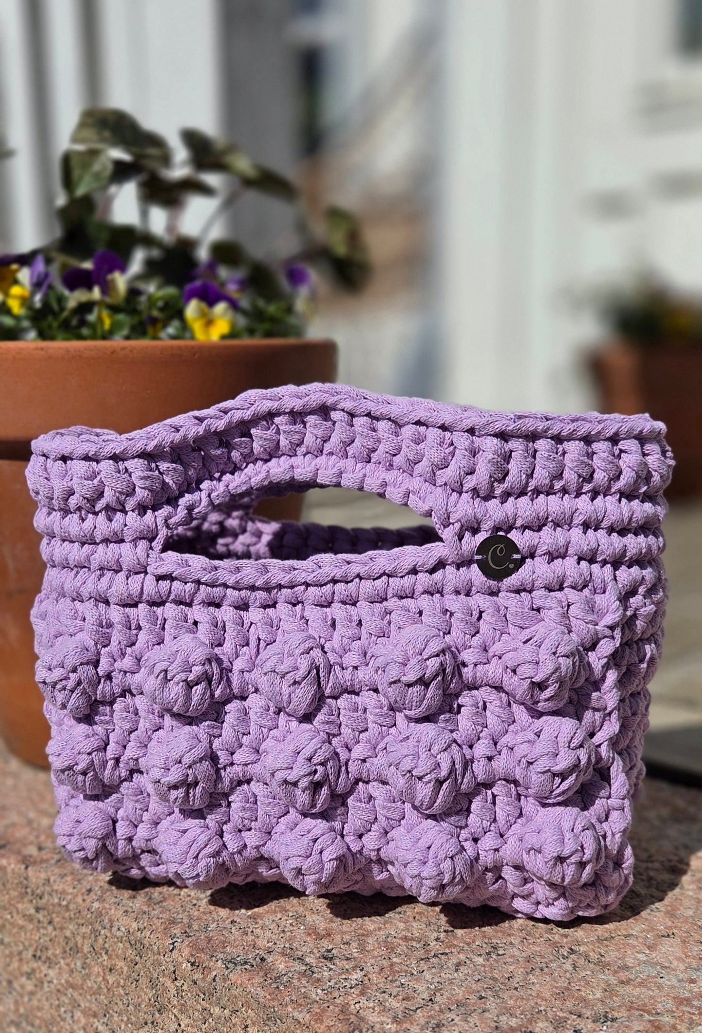 Chunky bubbles Lavender Large