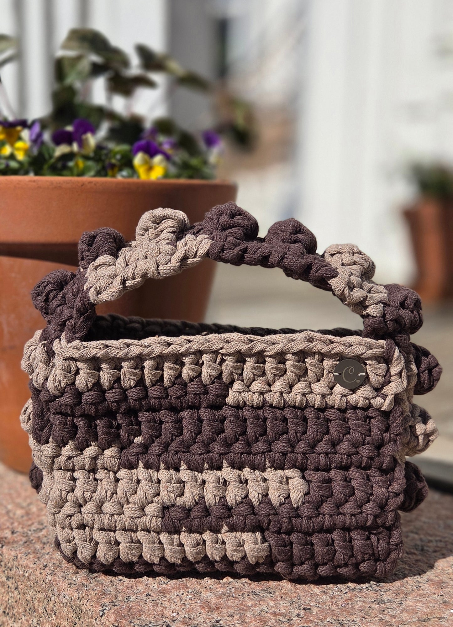 Bubbelremsväska Mixed brown