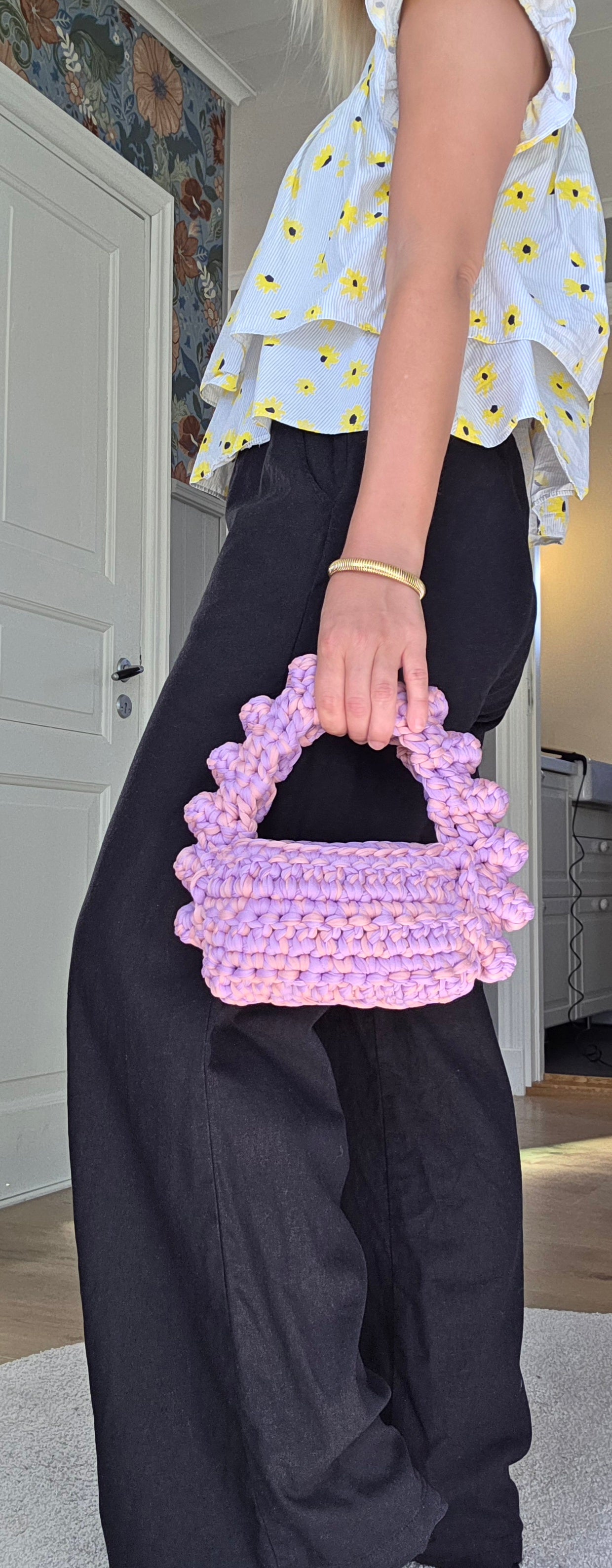 Bubbelremsväska Chunky Purple/Pink