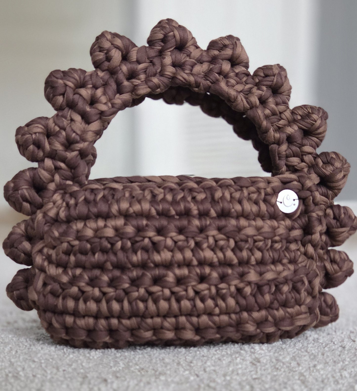 Bubbelremsväska Chunky Mixed brown