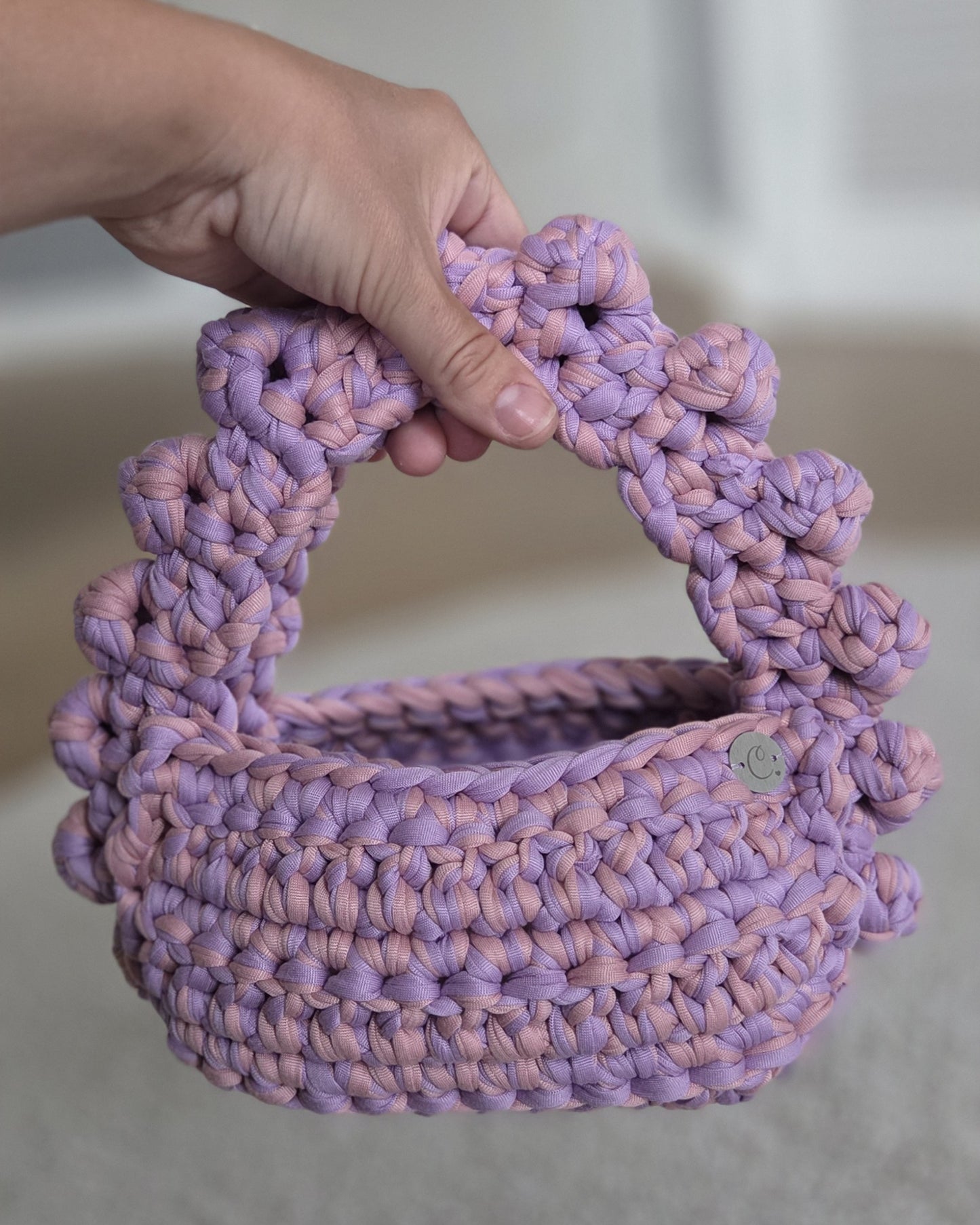 Bubbelremsväska Chunky Purple/Pink