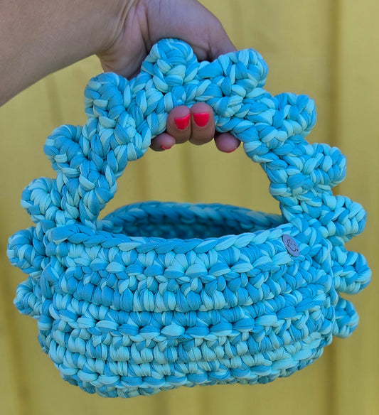 Bubbelremsväska Chunky Blue