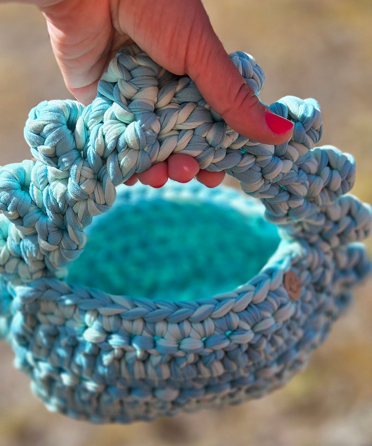 Bubbelremsväska Chunky Blue