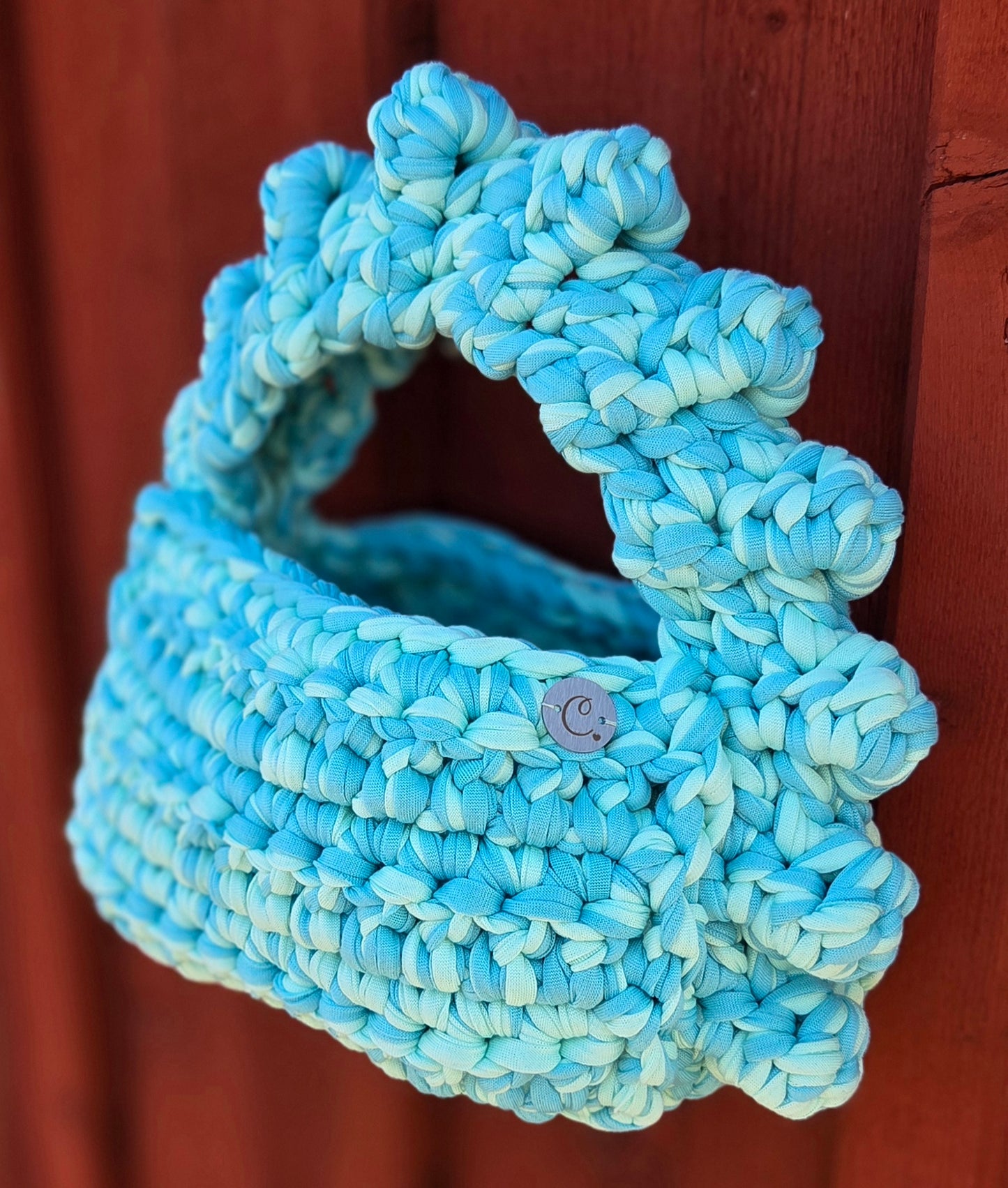 Bubbelremsväska Chunky Blue