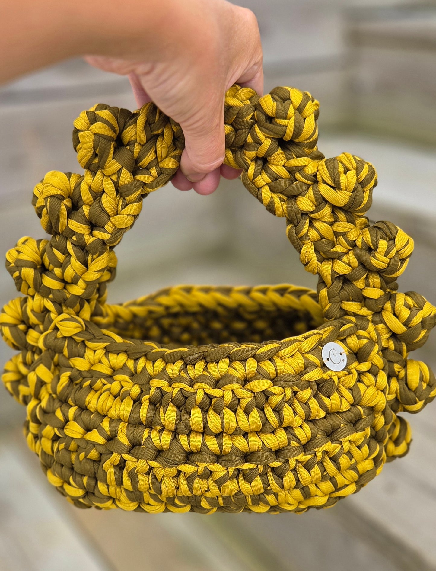 Bubbelremsväska Chunky Olive