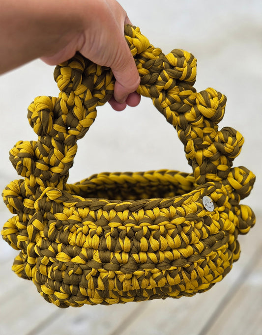Bubbelremsväska Chunky Olive
