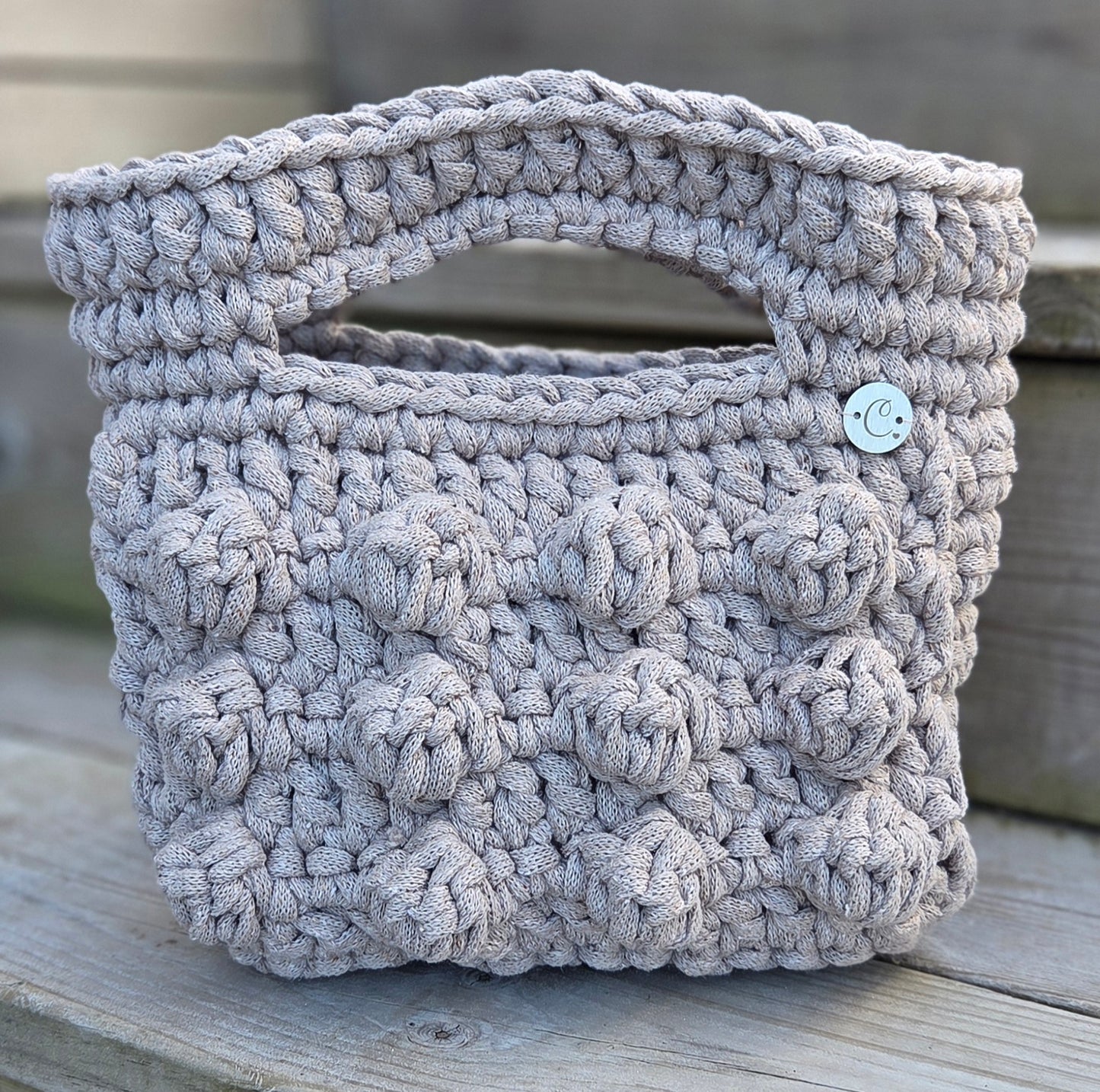 Chunky bubbles Beige Medium