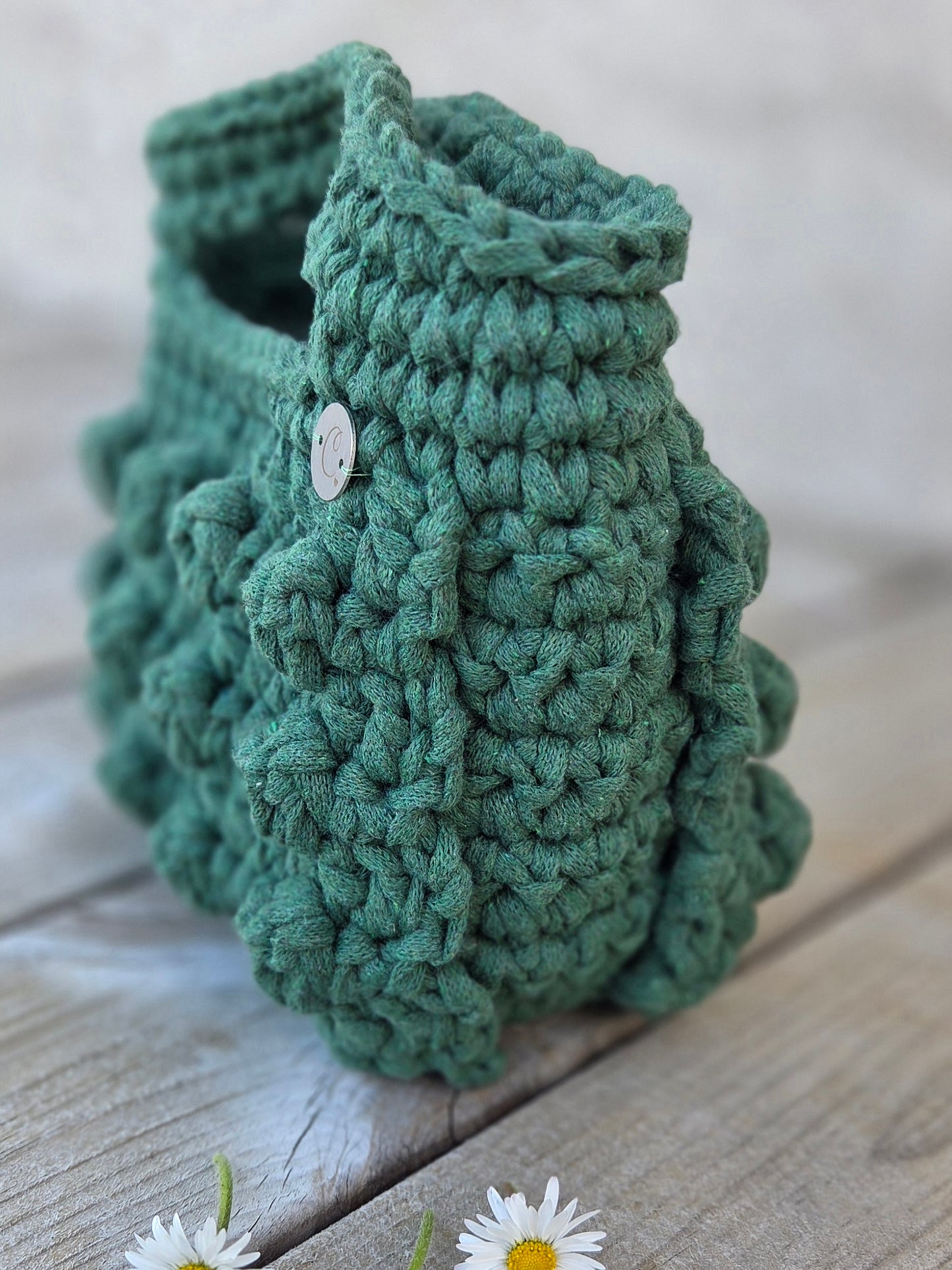 Chunky bubbles Dark green Medium