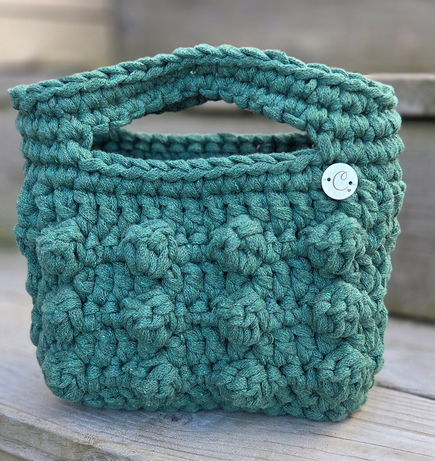 Chunky bubbles Dark green Medium