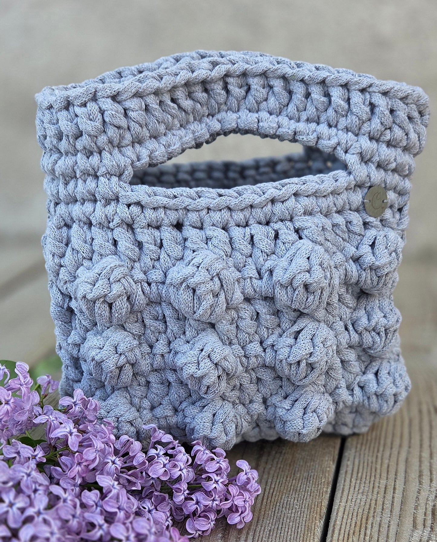 Chunky bubbles Light Grey Medium