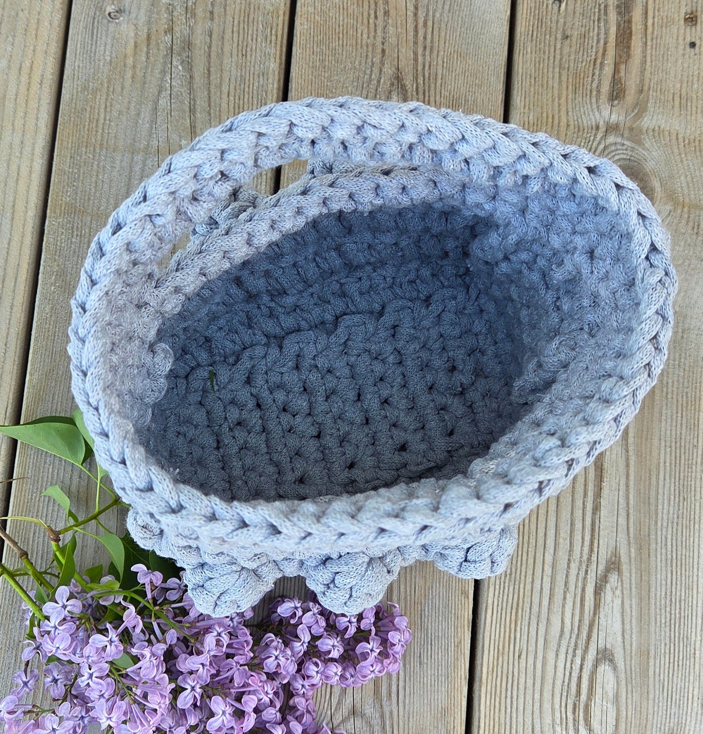 Chunky bubbles Light Grey Medium