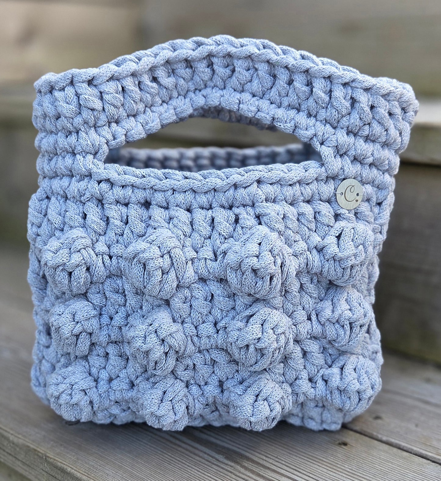 Chunky bubbles Light Grey Medium