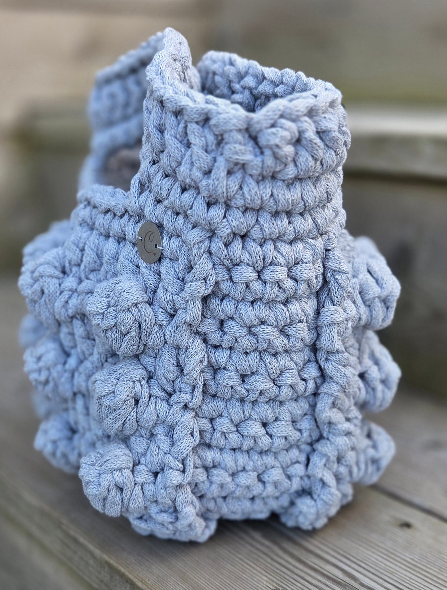 Chunky bubbles Light Grey Medium