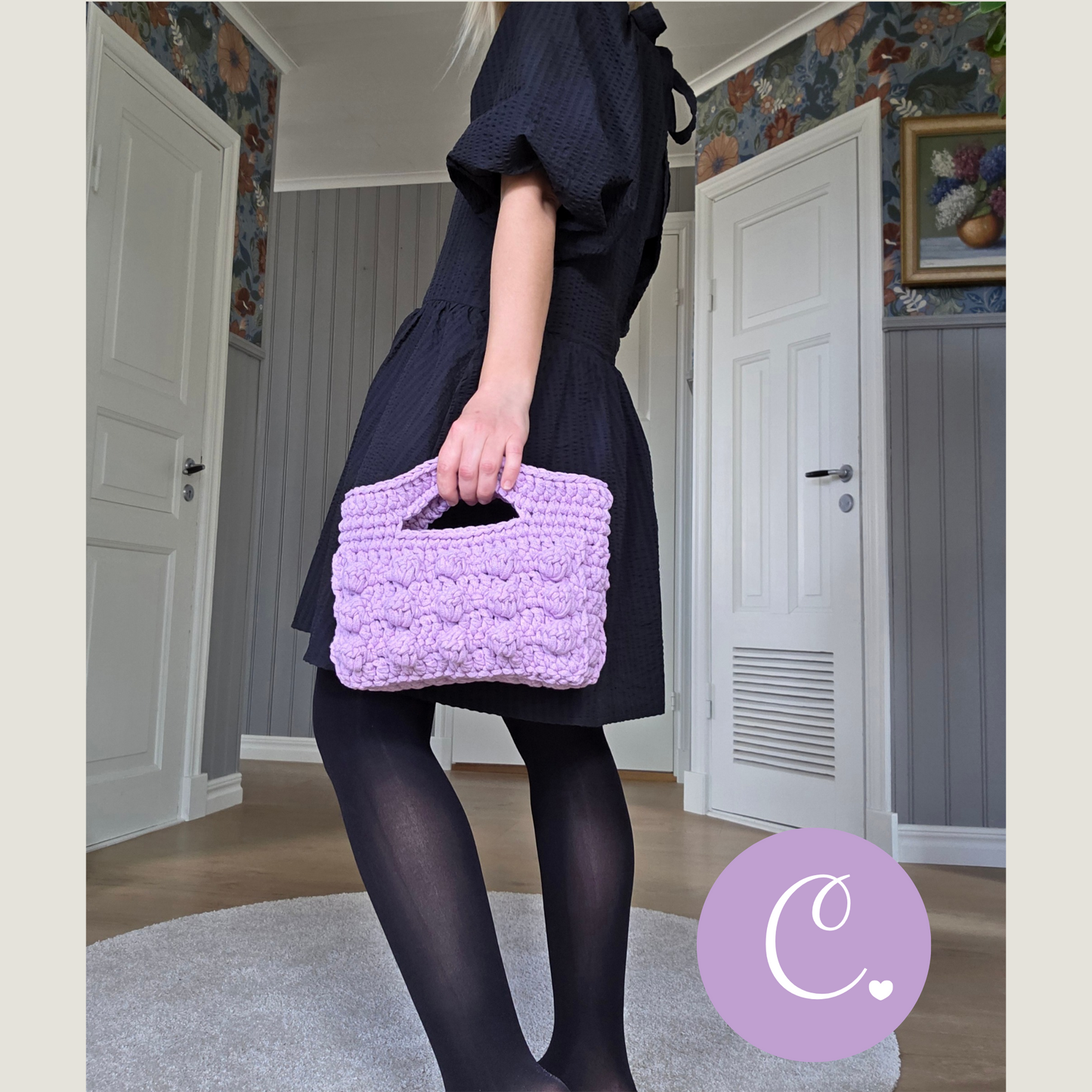 Chunky bubbles Lavender Large
